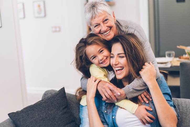 Three Generation women Three Generation women