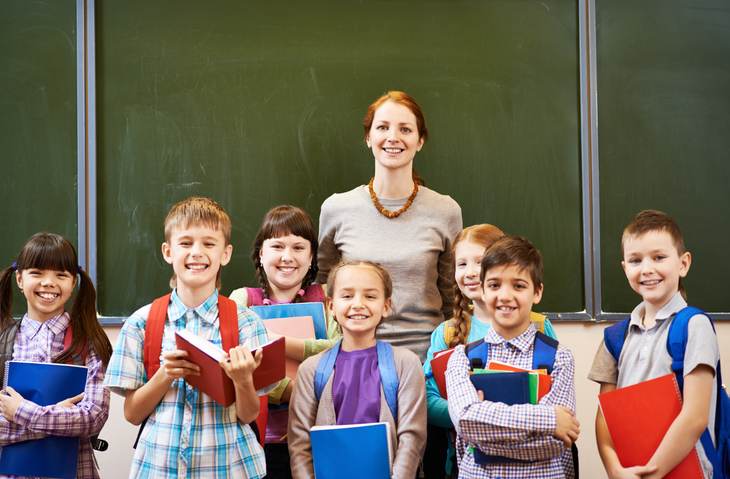 Positive class portrait